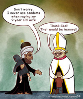 Prophet Muhammad and Aisha visit the Pope!