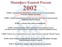 Манифест Единой России (2002)