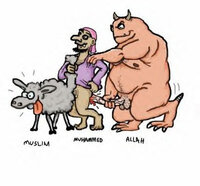 Relation between Muslim, Mo and Allah!